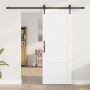Puerta Deslizante  con Juego de Herrajes 'ORKDAL'Blanca de Madera Maciza de Pino | Foro24.es | Tu tienda online para hogar, jardín y más Foro24.es