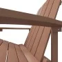 Brauner Adirondack-Gartenstuhl aus HDPE von vidaXL, Gartenstühle - Ref: Foro24-318639, Preis: 160,68 €, Rabatt: %