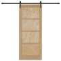 Puerta Deslizante con Juego de Hardware 'ORKDAL'de Madera Maciza de Pino von , Türen für zu Hause - Ref: Foro24-3333812, Prei...