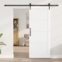 Puerta Deslizante  con Juego de Hardware 'ORKDAL'Madera Sólida Blanca de Pino | Foro24.es | Tu tienda online para hogar, jardín y más Foro24.es
