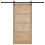 Puerta Deslizante  con Juego de Hardware 'ORKDAL'de Madera Sólida de Pino | Foro24.es | Tu tienda online para hogar, jardín y más Foro24.es