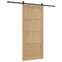 Puerta Corredera con Herrajes 'ORKDAL'de Madera Maciza de Pino | Foro24.es | Tu tienda online para hogar, jardín y más Foro24.es