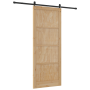 Puerta Deslizante  con Conjunto de Hardware 'ORKDAL'de Madera Maciza de Pino | Foro24.es | Tu tienda online para hogar, jardín y más Foro24.es