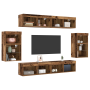 Estante Flotante 2 pcs Madera Vieja 40x28.5x40 cm Madera Elaborada de , Muebles TV - Ref: Foro24-3334386, Precio: 245,38 €, D...
