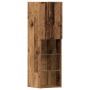Mueble para TV con luces LED Madera envejecida 40.5x30x102 cm de , Muebles TV - Ref: Foro24-3334389, Precio: 196,90 €, Descue...