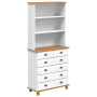 Alcoba  “ASKIM” Blanca 91x40x199.5 cm Madera Sólida Pino | Foro24.es | Tu tienda online para hogar, jardín y más Foro24.es