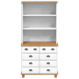 Hutch “ASKIM” Blanco 91x40x183 cm Madera Sólida de Pino de , Aparadores - Ref: Foro24-3334643, Precio: 292,74 €, Descuento: %