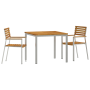 Juego de Comedor de Jardín de 3 Piezas de  de Madera Sólida de Acacia | Foro24.es | Tu tienda online para hogar, jardín y más Foro24.es