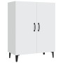 Weißes Sperrholz-Sideboard 70x34x90 cm von vidaXL, Sideboards - Ref: Foro24-812105, Preis: 80,86 €, Rabatt: %