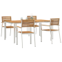 Conjunto de Comedor de Jardín de 5 Piezas  Madera Sólida de Acacia | Foro24.es | Tu tienda online para hogar, jardín y más Foro24.es