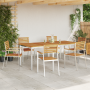 Conjunto de Comedor de Jardín  de 7 piezas de Madera maciza de Acacia | Foro24.es | Tu tienda online para hogar, jardín y más Foro24.es