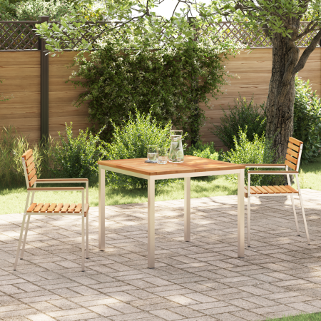 Juego de Comedor de Jardín de 3 Piezas de Madera Sólida de Teca | Foro24.es | Tu tienda online para hogar, jardín y más Foro24.es