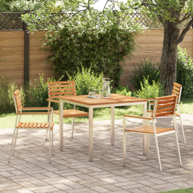 Conjunto de Comedor de Jardín de 5 Piezas de