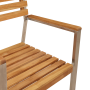 Conjunto de Comedor de Jardín  de 5 Piezas en Madera Sólida de Teca | Foro24.es | Tu tienda online para hogar, jardín y más Foro24.es