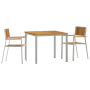 Conjunto de Comedor de Jardín  de 3 Piezas de Madera Sólida de Acacia | Foro24.es | Tu tienda online para hogar, jardín y más Foro24.es