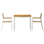 Conjunto de Comedor de Jardín  de 3 Piezas de Madera Sólida de Acacia | Foro24.es | Tu tienda online para hogar, jardín y más Foro24.es