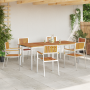 Juego de Comedor de Jardín  de 7 Piezas de Madera Maciza de Acacia | Foro24.es | Tu tienda online para hogar, jardín y más Foro24.es