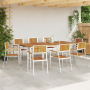 Juego de Comedor de Jardín de 9 Piezas de Madera Sólida de Acacia | Foro24.es | Tu tienda online para hogar, jardín y más Foro24.es
