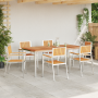 Juego de Comedor de Jardín de 7 Piezas de Madera Maciza de Teca | Foro24.es | Tu tienda online para hogar, jardín y más Foro24.es