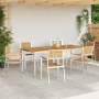 Juego de Comedor de Jardín  de 7 piezas en Madera Sólida de Teca | Foro24.es | Tu tienda online para hogar, jardín y más Foro24.es