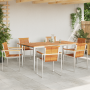 Conjunto de Comedor de Jardín de 7 Piezas de Madera Sólida de Acacia | Foro24.es | Tu tienda online para hogar, jardín y más Foro24.es