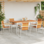 Conjunto de Comedor de Jardín  de 7 Piezas de Madera de Acacia | Foro24.es | Tu tienda online para hogar, jardín y más Foro24.es