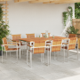 Juego de Comedor de Jardín  de 9 Piezas de Madera Maciza de Acacia | Foro24.es | Tu tienda online para hogar, jardín y más Foro24.es