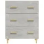 Betongraues Sperrholz-Sideboard 70x34x90 cm von vidaXL, Sideboards - Ref: Foro24-812154, Preis: 81,24 €, Rabatt: %