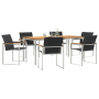 Juego de Comedor de Jardín de 7 Piezas de Madera Maciza de Acacia | Foro24.es | Tu tienda online para hogar, jardín y más Foro24.es