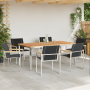 Juego de Comedor de Jardín de 7 Piezas de Madera Maciza de Acacia | Foro24.es | Tu tienda online para hogar, jardín y más Foro24.es
