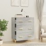 Aparador de madera contrachapada gris hormigón 70x34x90 cm de vidaXL, Aparadores - Ref: Foro24-812154, Precio: 82,27 €, Descu...
