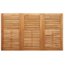 Conjunto de comedor de jardín de 7 piezas de madera maciza de teca de , Mesas de jardín - Ref: Foro24-3334824, Precio: 972,22 €
