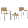 Juego de Comedor de Jardín de 3 Piezas de Madera Sólida de Acacia de , Sillas de jardín - Ref: Foro24-3334841, Precio: 302,27...