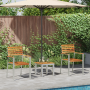 Conjunto de Comedor de Jardín de 3 Piezas de Madera Sólida de Teca von , Gartenstühle - Ref: Foro24-3334845, Preis: 330,11 €,...
