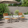 Conjunto de Comedor de Jardín de 3 Piezas de Madera Sólida de Teca von , Gartenstühle - Ref: Foro24-3334845, Preis: 330,11 €,...