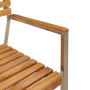 Conjunto de Comedor de Jardín de 3 Piezas de Madera Sólida de Teca von , Gartenstühle - Ref: Foro24-3334845, Preis: 330,11 €,...