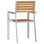 Sillas de Jardín Apilables  8 pcs 54.5x56x89 cm Madera Sólida de Acacia | Foro24.es | Tu tienda online para hogar, jardín y más Foro24.es