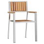 Sillas de Jardín Apilables  8 pcs 54.5x56x87 cm Madera Sólida de Teca | Foro24.es | Tu tienda online para hogar, jardín y más Foro24.es