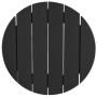 Conjunto de Taburetes de Bar de Jardín  de 3 Piezas Negro HDPE | Foro24.es | Tu tienda online para hogar, jardín y más Foro24.es