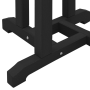 Conjunto de Taburetes de Bar de Jardín  de 3 Piezas Negro HDPE | Foro24.es | Tu tienda online para hogar, jardín y más Foro24.es