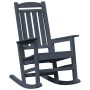 Conjunto de Lounge de Jardín de 3 Piezas Azul Marino HDPE de , Sillas de jardín - Ref: Foro24-3335815, Precio: 305,61 €