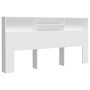 White headboard furniture 200x19x103.5 cm by vidaXL, Headboards and footboards - Ref: Foro24-811889, Price: 81,05 €, Discount: %