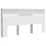 White headboard furniture 200x19x103.5 cm by vidaXL, Headboards and footboards - Ref: Foro24-811889, Price: 79,99 €, Discount: %