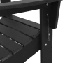 Conjunto de Lounge de Jardín de 3 Piezas  Negro HDPE | Foro24.es | Tu tienda online para hogar, jardín y más Foro24.es