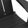 Conjunto de Lounge de Jardín de 3 Piezas  Negro HDPE | Foro24.es | Tu tienda online para hogar, jardín y más Foro24.es