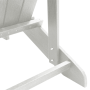 Juego de Jardín de 3 Piezas Blanco HDPE de , Sillas de jardín - Ref: Foro24-3335830, Precio: 255,56 €