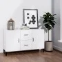 Hochglanzweißes Sideboard aus Holzwerkstoff, 100 x 36 x 60 cm von vidaXL, Sideboards - Ref: Foro24-812525, Preis: 92,38 €, Ra...