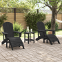 Conjunto de Jardín de 3 Piezas Negro HDPE | Foro24.es | Tu tienda online para hogar, jardín y más Foro24.es