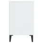 Glossy white engineered wood sideboard 100x36x60 cm by vidaXL, Sideboards - Ref: Foro24-812525, Price: 92,38 €, Discount: %