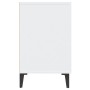 Hochglanzweißes Sideboard aus Holzwerkstoff, 100 x 36 x 60 cm von vidaXL, Sideboards - Ref: Foro24-812525, Preis: 96,01 €, Ra...